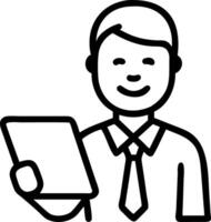 Elegant middle aged business executive manager using digital tablet confident mature businessman holding computer technology device looking away at office copy space vector