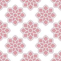 Elegant camellia seamless tile pattern with soft pink and white blooms exuding refined elegance vector