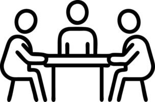 Diverse international executive business partners group discuss report at boardroom meeting table multiracial team negotiating project developing business strategy doing paperwork vector