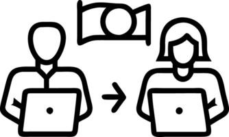 Diverse business team using digital tablet in modern workspace emphasizing collaboration inclusivity and professional synergy vector