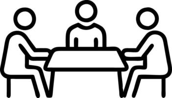 Diverse business people partners group negotiating boardroom meeting multiracial executive team discussing financial partnership agreement project strategy brainstorming sitting ta Set 7 vector