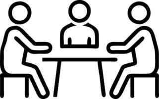 Diverse business people partners group negotiating boardroom meeting multiracial executive team discussing financial partnership agreement project strategy brainstorming sitting ta Set 3 vector