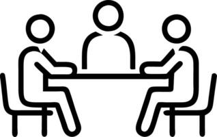 Diverse business people partners group negotiating boardroom meeting multiracial executive team discussing financial partnership agreement project strategy brainstorming sitting ta Set 6 vector