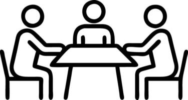 Diverse business people partners group negotiating boardroom meeting multiracial executive team discussing financial partnership agreement project strategy brainstorming sitting ta Set 2 vector
