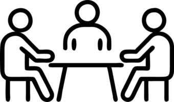 Diverse business people partners group negotiating boardroom meeting multiracial executive team discussing financial partnership agreement project strategy brainstorming sitting ta vector