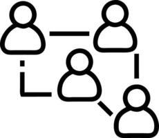 Digital collaboration glowing holographic chart connecting team members and tasks representing digital collaboration in a virtual team environment Set 2 vector