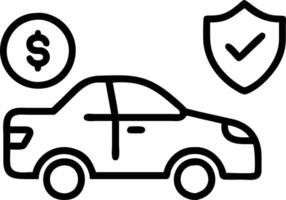 Design budget plan car insurance comparing policies selecting higher deductible bundling coverage preventing rate hikes ensuring safe stable ride vector