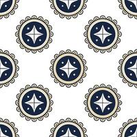 Design a seamless pattern featuring vintage checkerboard motifs in muted earth tones for a rustic aesthetic Set 4 vector