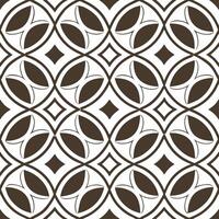 Design a seamless pattern incorporating vintage houndstooth with geometric shapes in earthy tones for a modern rustic look Set 5 vector