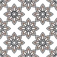 Cultural embroidery seamless pattern with intricate floral motifs and vibrant threads for a colorful artistic aesthetic Set 5 vector