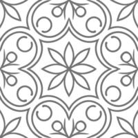 Create elegant seamless pattern with vintage frame borders filigree tile elements white balance high resolution graphics vector