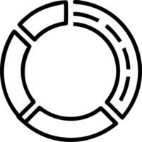 Content management system CMS illustrated by a circular holographic dashboard showcasing CMS components like data analytics and content creation vector