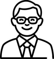 Confident smiling middle aged businessman executive and manager stands in office wearing glasses poses for headshot close up portrait showcasing professionalism and maturity concep Set 5 vector