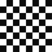 Classic checkerboard seamless pattern with high contrast colors and sharp lines for graphic projects vector