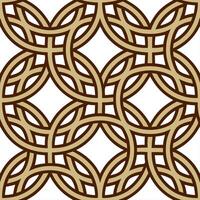 Celtic knots and spirals seamless tile pattern with rich earthy tones and intricate designs Set 2 vector