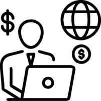 Businessman interacting with holographic task management checklist on a digital interface Set 5 vector