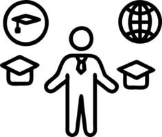 Businessman interacting with holographic task management checklist on a digital interface Set 7 vector