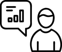 Business professional analyzing financial metrics using a holographic dashboard for strategic decision making vector