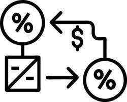 budget plan with percentages dividing income into fixed costs saving goals flexible spending guaranteeing balanced financial structure vector