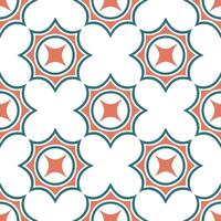 Blend vintage banner frames mosaic tile repeats vibrant color palette white background for crisp stylish brand visuals vector