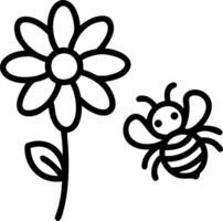 Bee gathers nectar from yellow chrysanthemum flowers in autumn garden showcasing pollination and natures cycle Set 7 vector