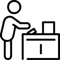 At wooden counter clarifying tax for sole proprietors sorting receipts tracking profits separating personal finances achieving structured returns vector