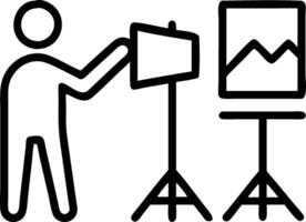 At open stand examining passive income art sales printing limited editions adding authenticity certificates shipping to collectors Set 2 vector