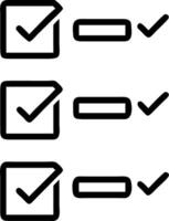 A series of green checkmarks being marked off holographically to signify task completion vector