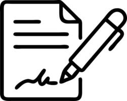 A holographic pen signs a floating digital document symbolizing secure digital signatures and authentication processes Set 6 vector