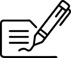 A holographic pen signs a floating digital document symbolizing secure digital signatures and authentication processes Set 7 vector