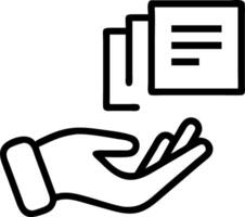 A hand interacts with floating legal documents and approval workflows representing legal documentation and compliance processes Set 5 vector