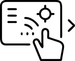 A glowing interface displaying Health Safety and Environment metrics vector