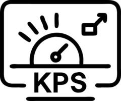 A glowing dashboard showcases key performance indicators KPIs for innovation illustrating innovation metrics vector