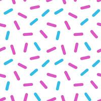 80s neon seamless pattern with glowing elements and vibrant contrasts for modern designs vector