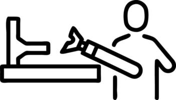Wooden carpenter craftsman team with work tools in wood workshop business showcasing carpentry skills and craftsmanship vector