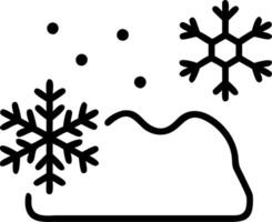 Winter themed product display with snow and festive decor creating to holiday shopping atmosphere vector