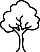 Watercolor illustration of to single tree highlighting solitude and natural beauty in to serene artistic style vector