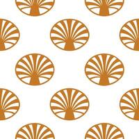 Warm summer sun seamless tile pattern with honey and amber hues for to cozy sunlit home environment Set 2 vector