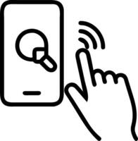 voice recording man touching microphone icon smartphone mobile application record sound audio music voice message use voice direct AI search information internet Set 6 vector