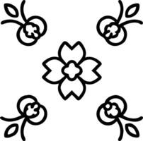 Vintage wildflowers seamless tile pattern with distressed rose and lily illustrations and muted color palette ideal for retro kitchens Set 5 vector