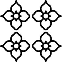 Vintage blossom seamless tile pattern with antique flowers and muted colors ideal for classic living rooms Edition vector