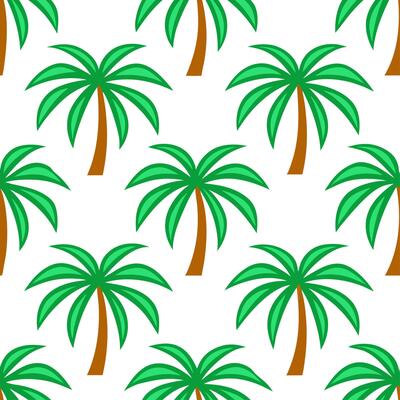 Vibrant summer leaves seamless pattern with banana leaves and tropical greenery for bold summer vibes Set 2