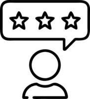 User give rating to service experience on online application for Customer review satisfaction feedback survey concept Set 3 vector