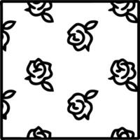 Tropical rose seamless tile pattern with vibrant pink roses and tropical leaves on to white background ideal for sunny kitchens Set 12 vector