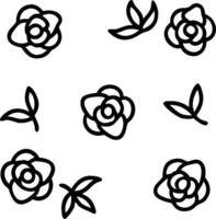 Tropical rose seamless tile pattern with vibrant pink roses and tropical leaves on to white background ideal for sunny kitchens Set 11 vector