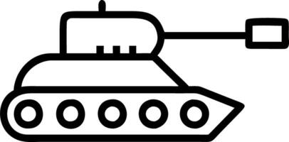 Tank model on circuit board representing fusion of military and technology vector