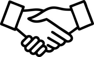 Symbolic image of digital handshake representing online communities commitment to social responsibility vector