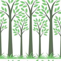 Sun dappled forest floor seamless tile pattern with sunlight peeking through trees symbolizing spring renewal vector