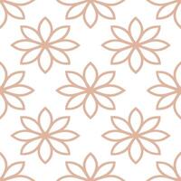 Subtle spring pastel seamless tile pattern with soft mint and peach accents for modern interiors Set 2 vector