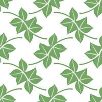 Subtle summer leaves seamless pattern with eucalyptus and olive branches for soft calming spaces Set 2 vector